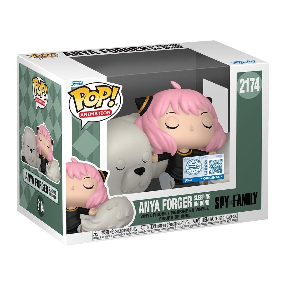 Ігрова фігурка FUNKO POP! серії "Сім'я шпигуна" - АНЯ СПИТЬ З БОНДОМ
