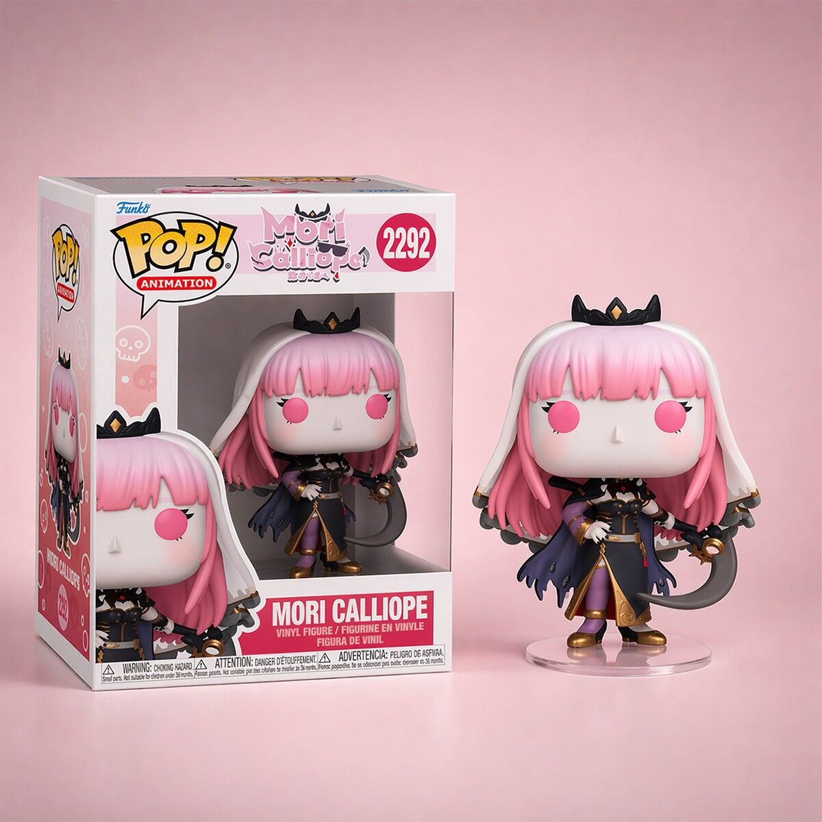 Ігрова фігурка FUNKO POP! серії "Hololive" - МОРІ КАЛЛІОПЕ