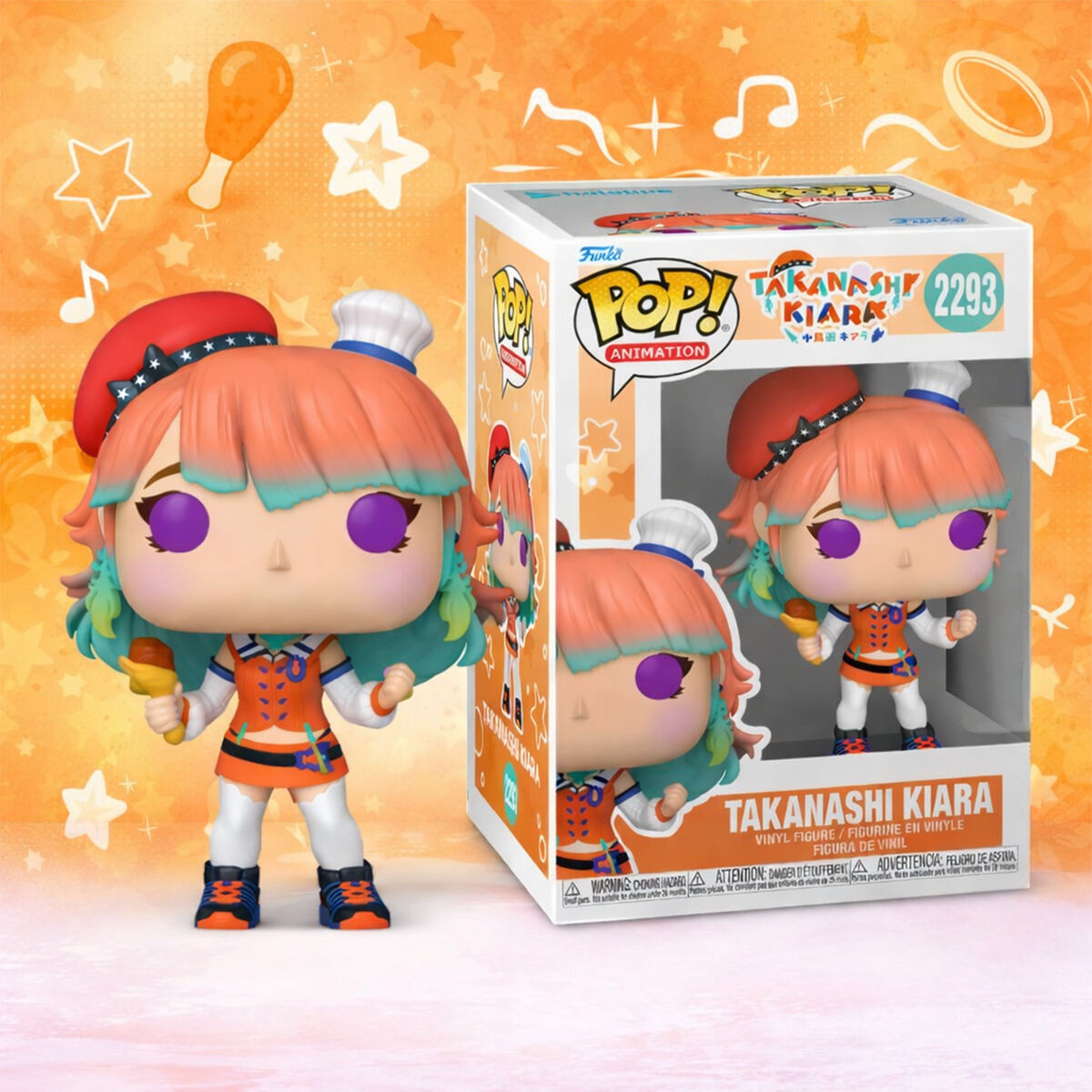 Ігрова фігурка FUNKO POP! серії "Hololive" - ТАКАНАШІ КІАРА