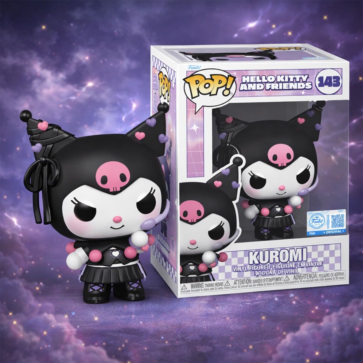 Ігрова фігурка FUNKO POP! серії "Hello Kitty" - КУРОМІ (K-POP)