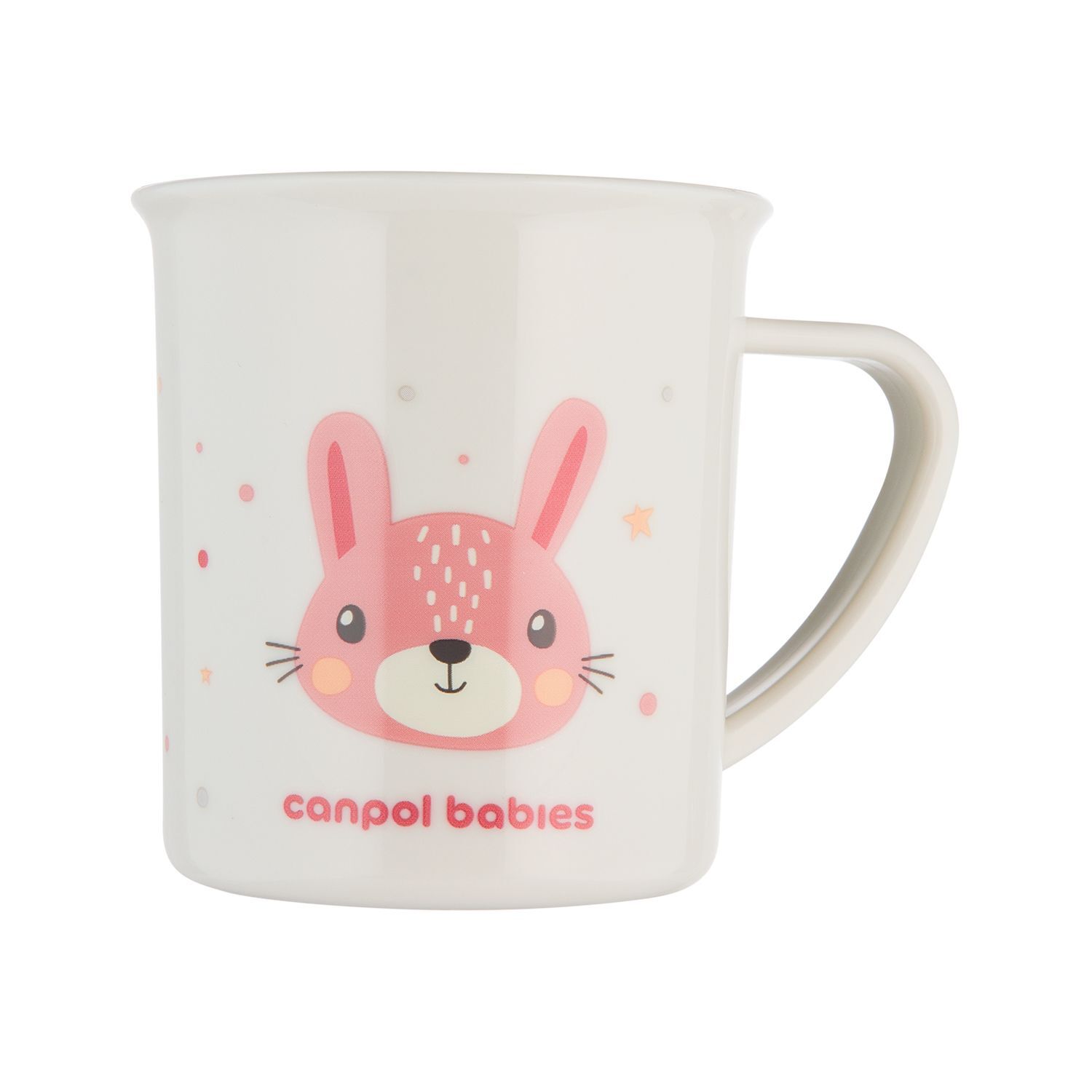 Canpol babies Кружка пластикова CUTE ANIMALS - рожева