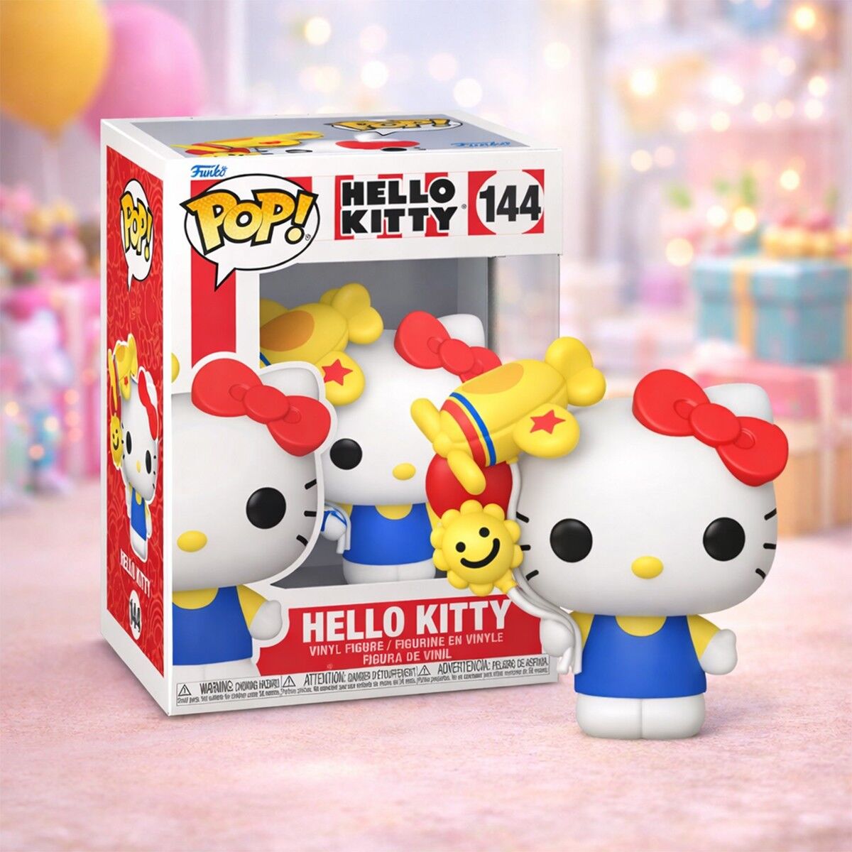 Ігрова фігурка FUNKO POP! серії "Hello Kitty" - ХЕЛОУ КІТТІ З КУЛЬКАМИ