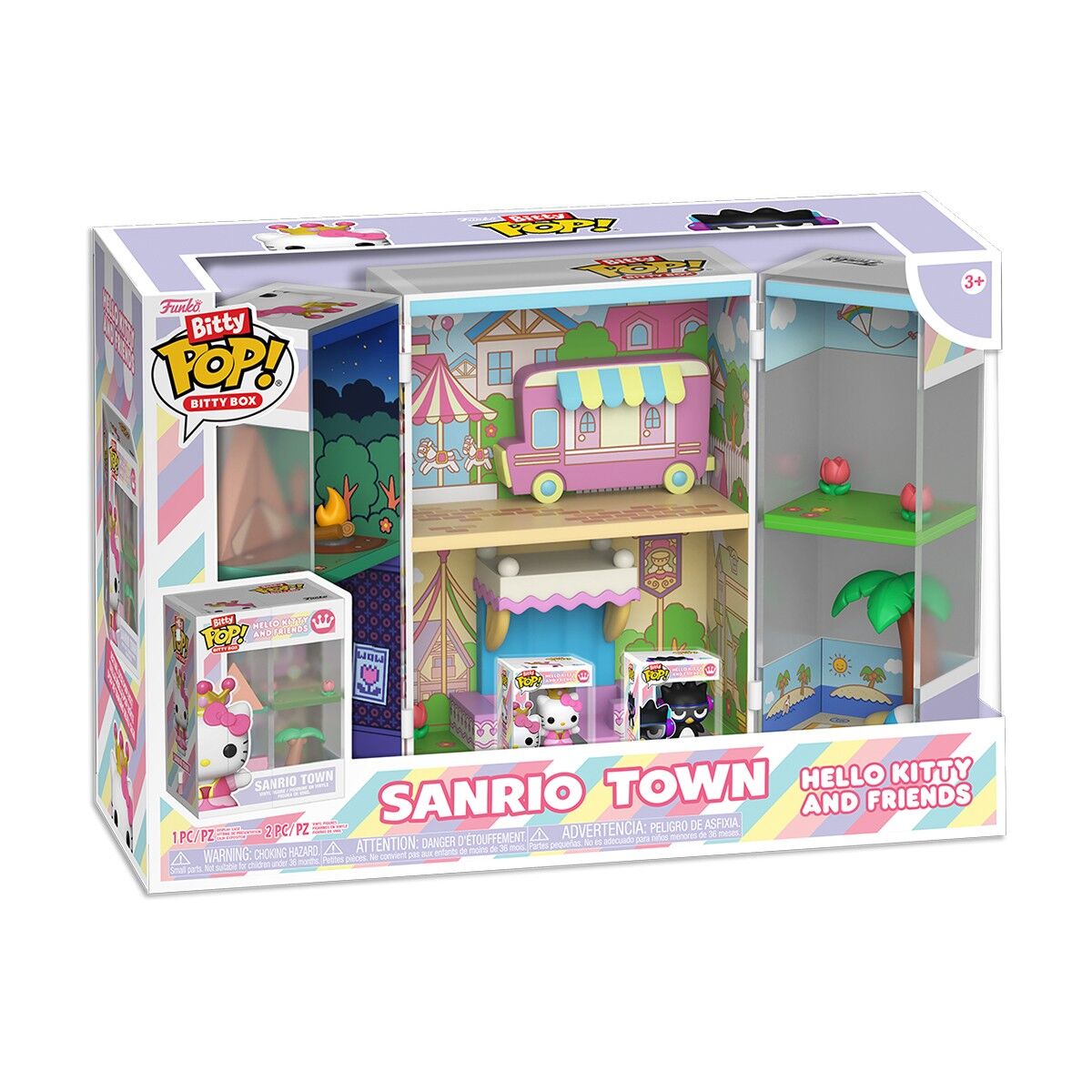 Ігровий набір BITTY POP! Boxes серії "Sanrio" - МІСТЕЧКО САНРІО