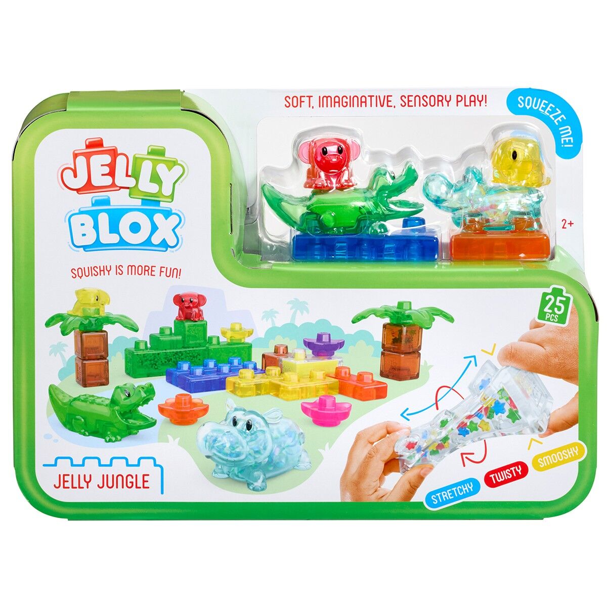 Сенсорний конструктор JELLY BLOX - ДЖУНГЛІ