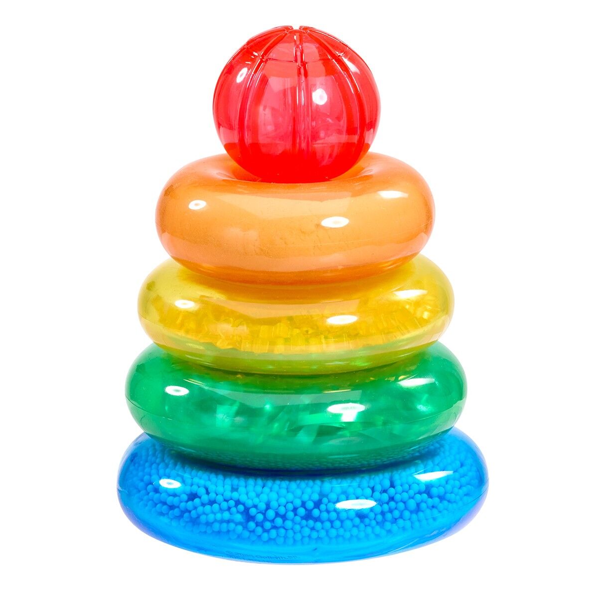 Сенсорний конструктор JELLY BLOX серії "Lil' Jellies" - ПІРАМІДКА-КОЛЬОРИНКА
