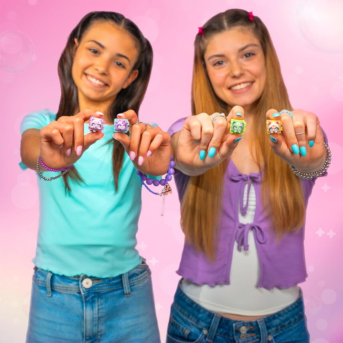 Набір колекційних іграшок фіджет-клікерів CLICKEEZ серії "Bubble Pops" S3 (в асорт., 2 шт. у кор.)