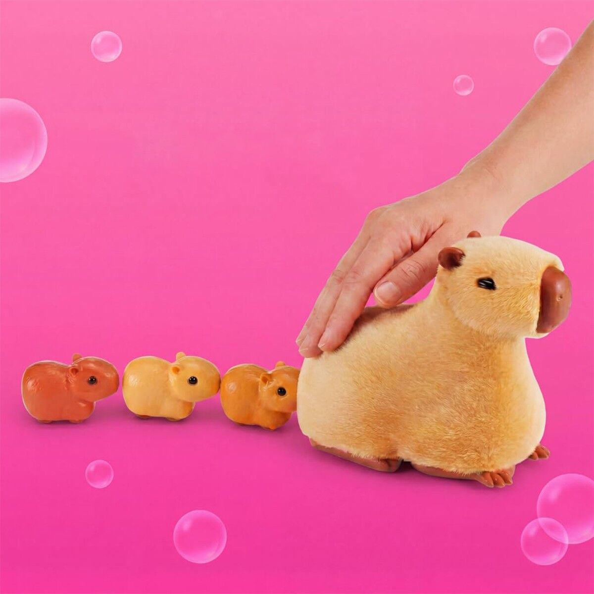 Інтерактивний ігровий набір PETS ALIVE серії "Mama & Baby Surprise" S1 – МАМА КАПІБАРА З СЮРПРИЗОМ