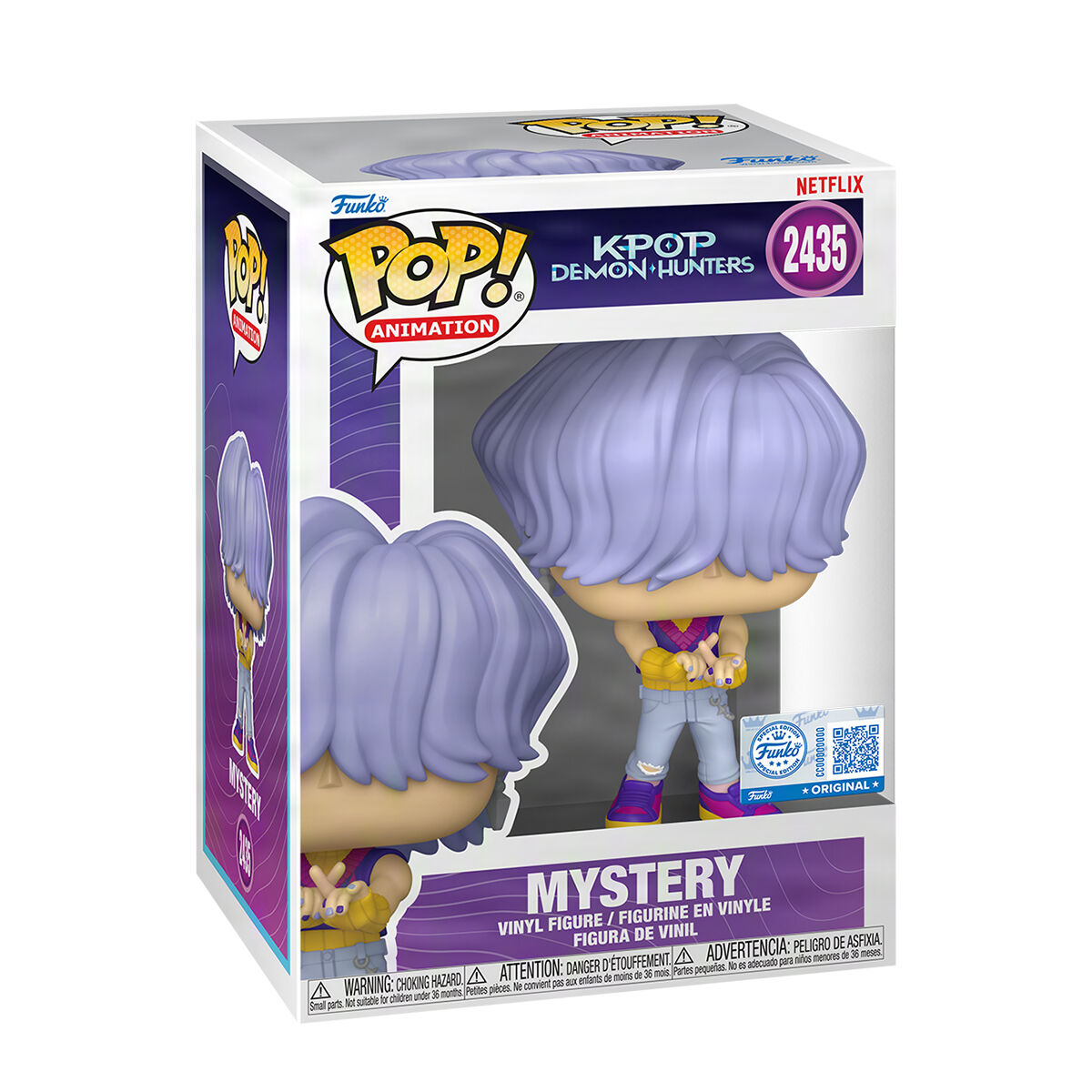 Ігрова фігурка FUNKO POP! серії "Кейпоп-мисливиці на демонів" S2 - ЗАГАДКОВИЙ
