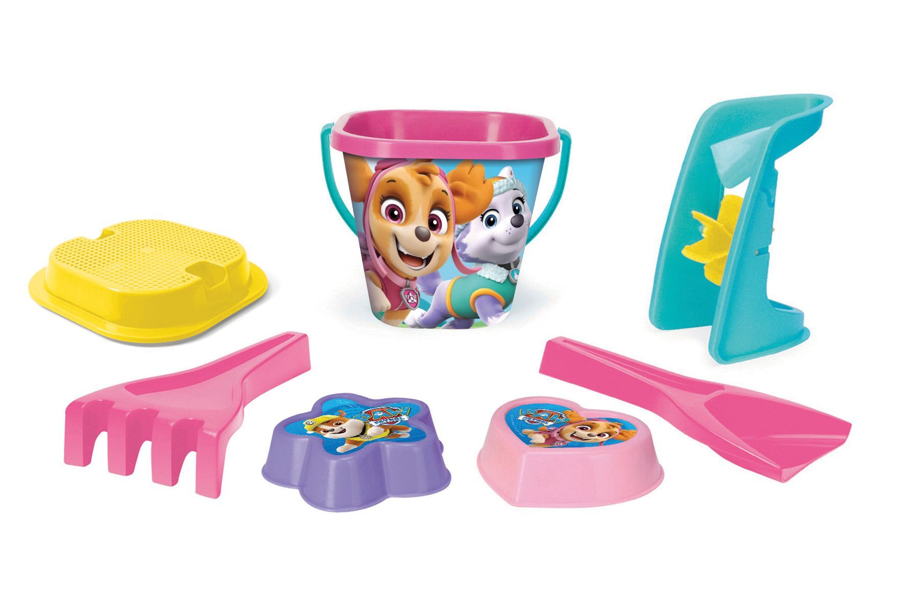 Набір для піску 7 ел. "Щенячий патруль" рожевий, Paw Patrol