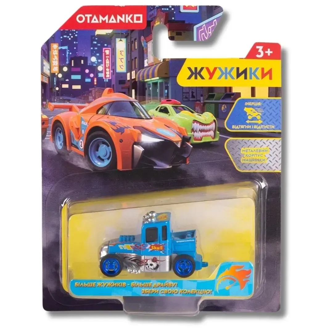 Машинка OTAMANKO Жужики Черепушка Синій