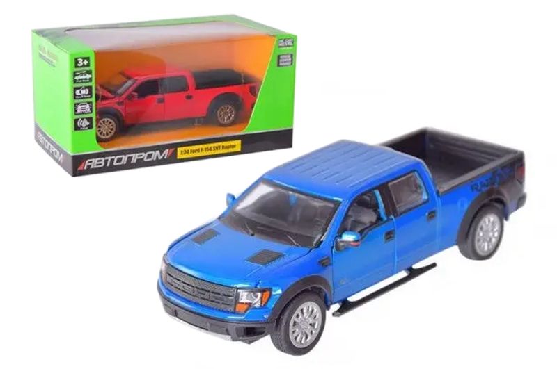 Машина металева "Автопром" 68363 1:34 Ford F-150 SVT Raptor,(в асортименті)