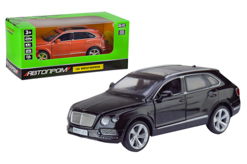 Автомодель Автопром Bentley Bentayga чорна (68369/1)