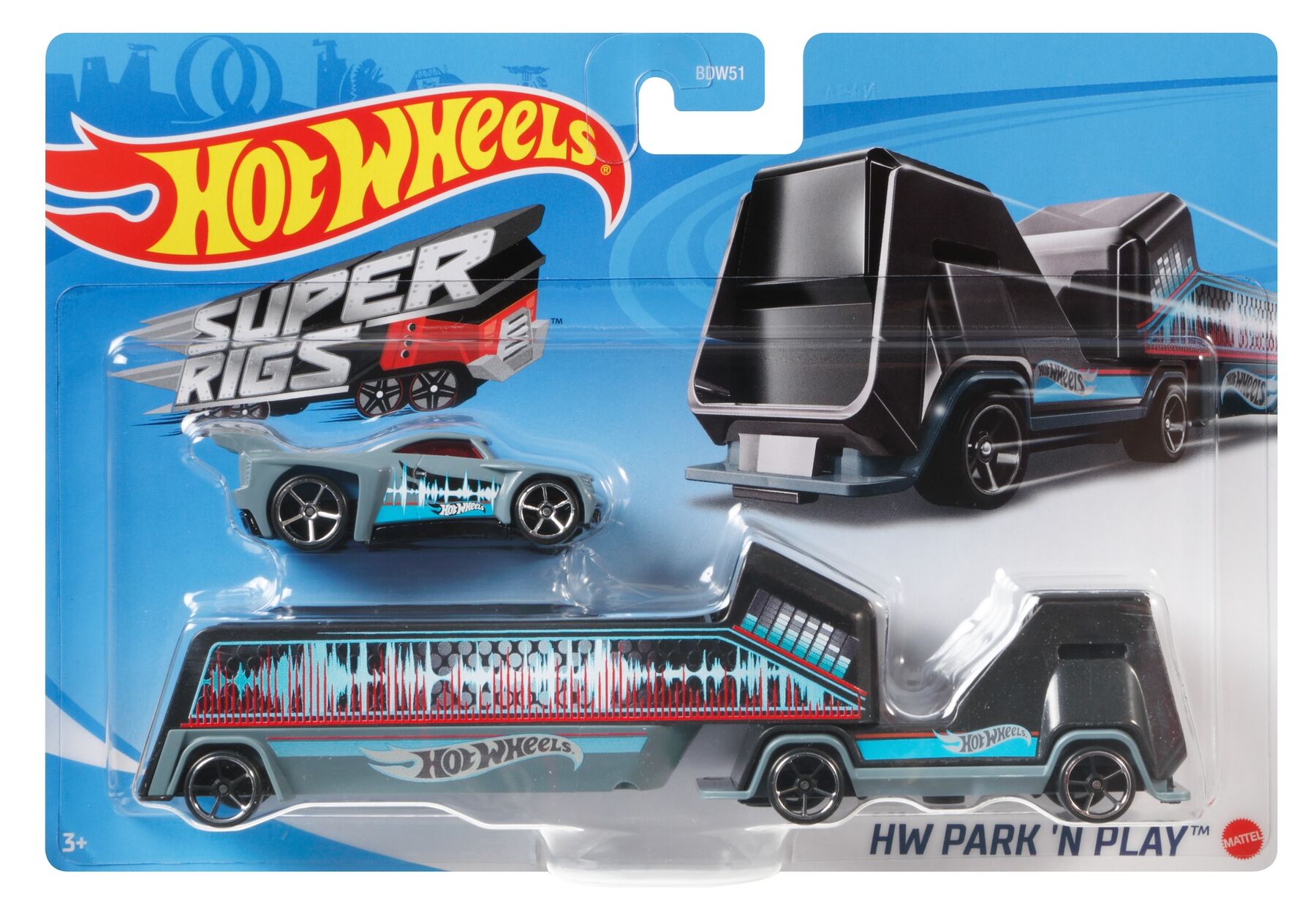 Машина далекобійника Hot Wheels в асортименті (BDW51)