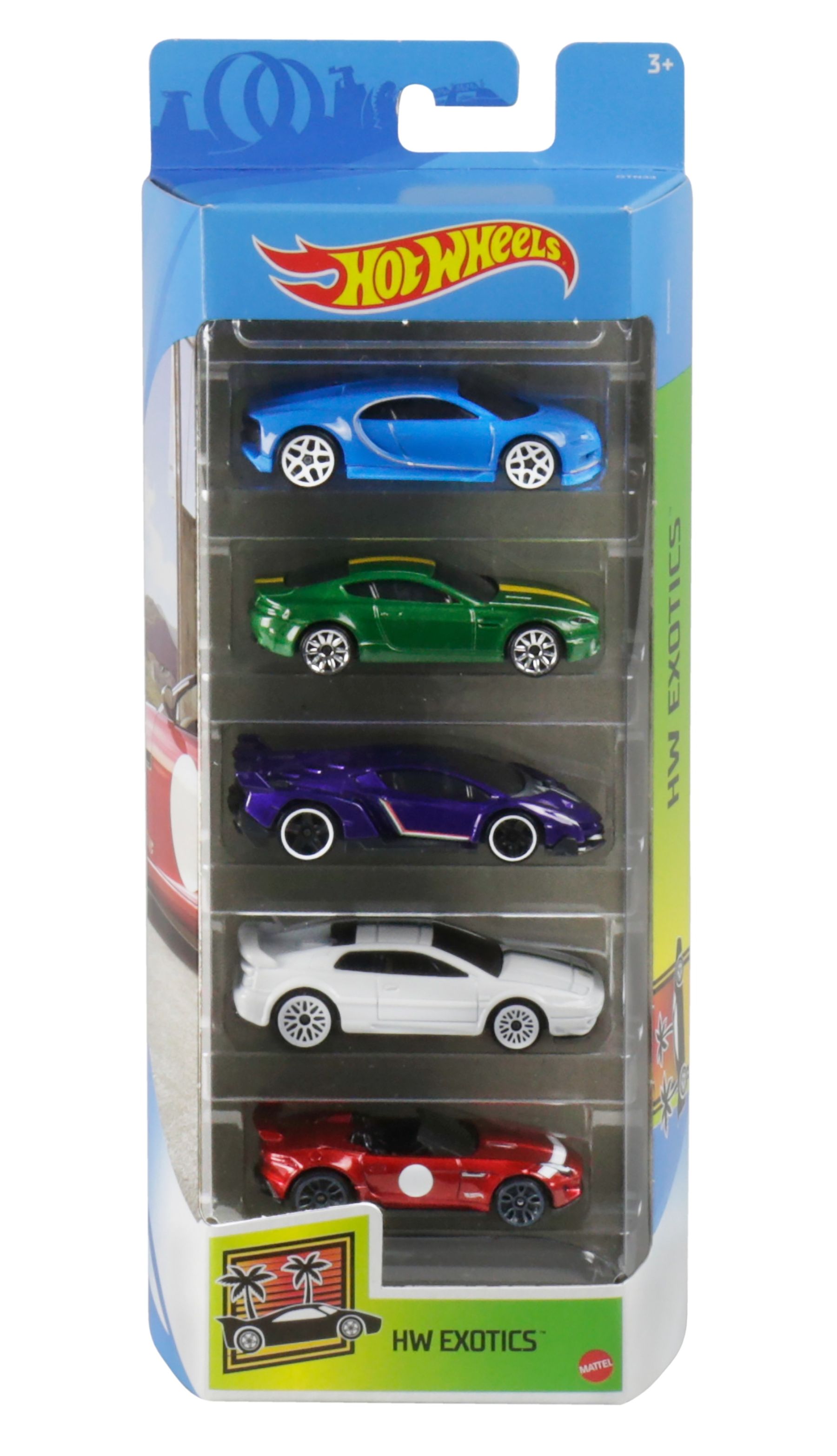 Набір Hot Wheels 5 штук в асортименті (1806)
