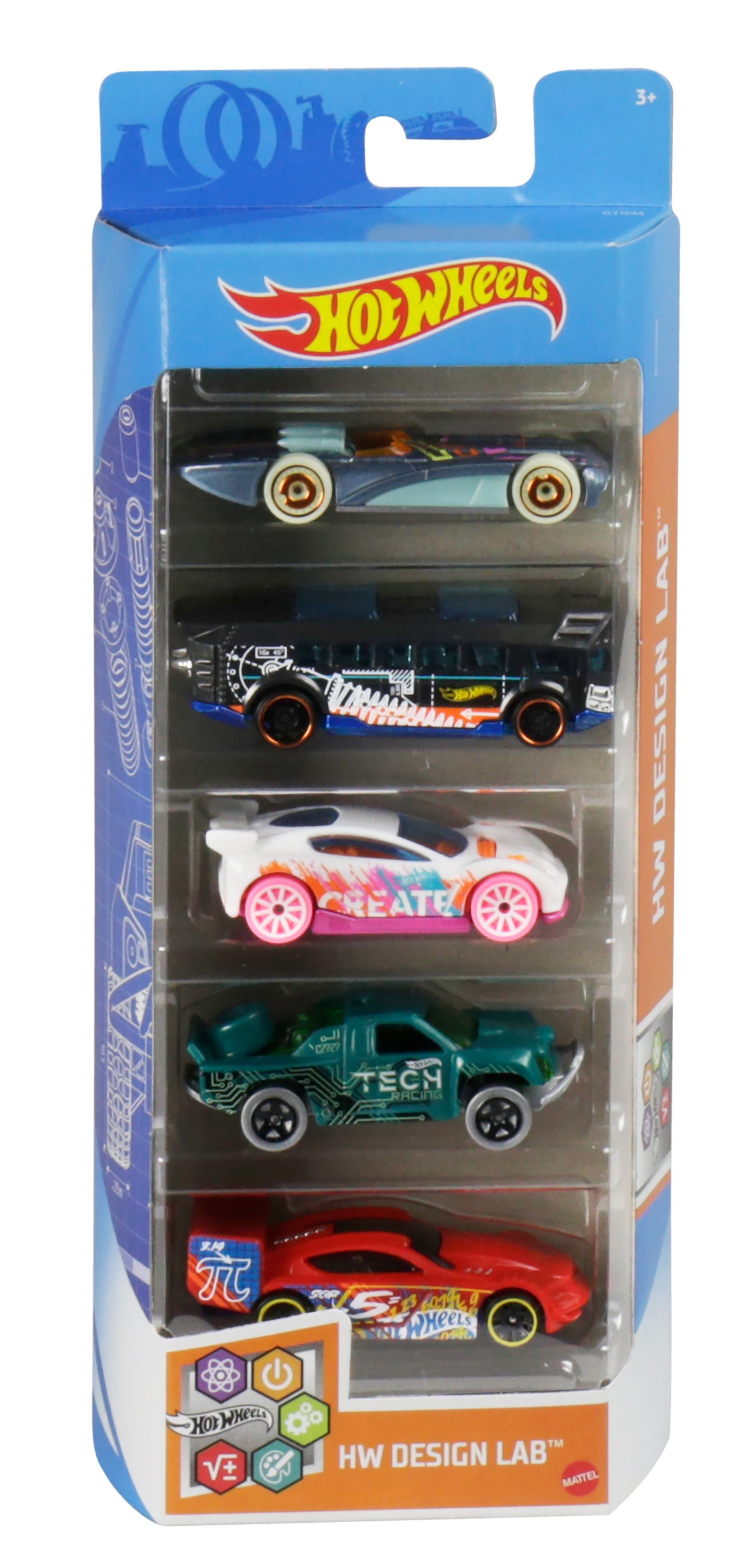 Набір Hot Wheels 5 штук в асортименті (1806)