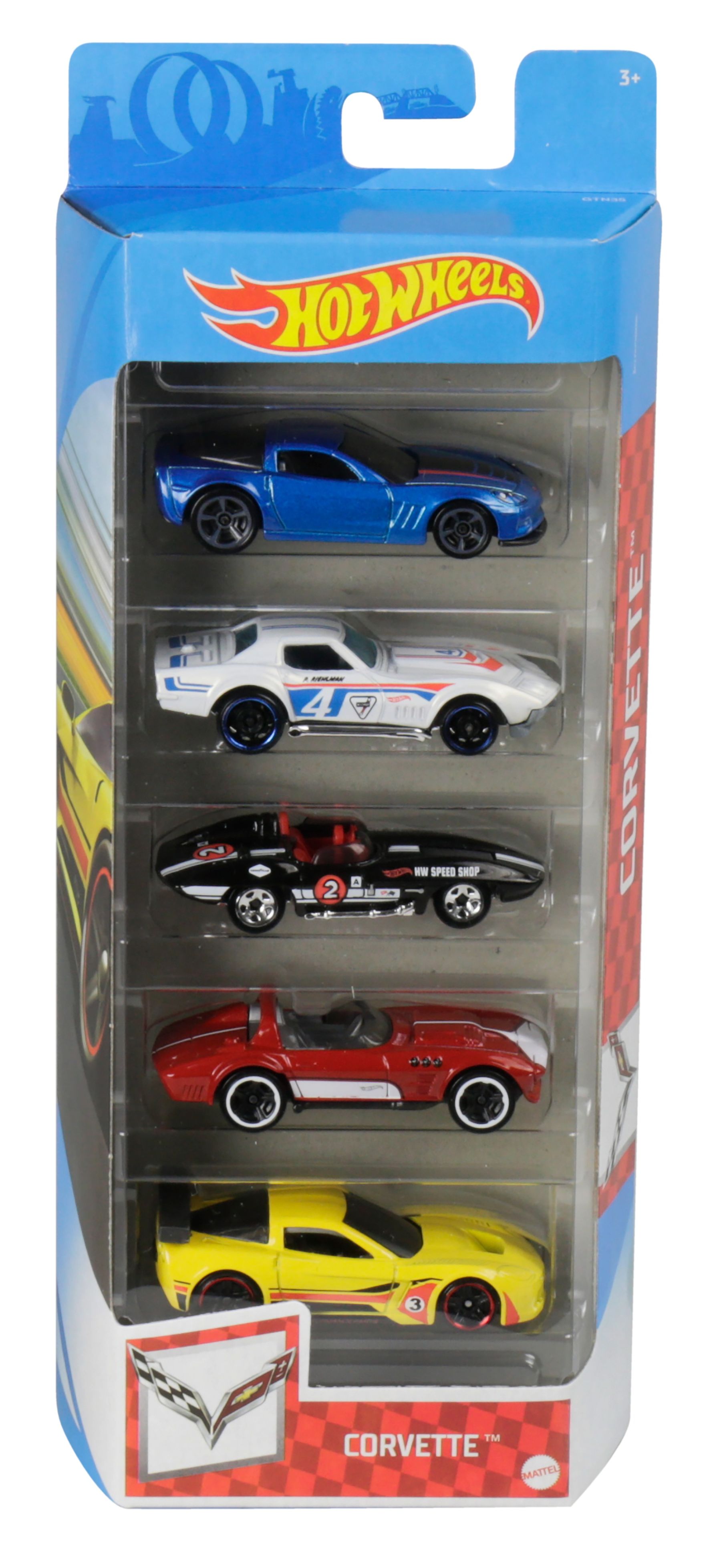 Набір Hot Wheels 5 штук в асортименті (1806)