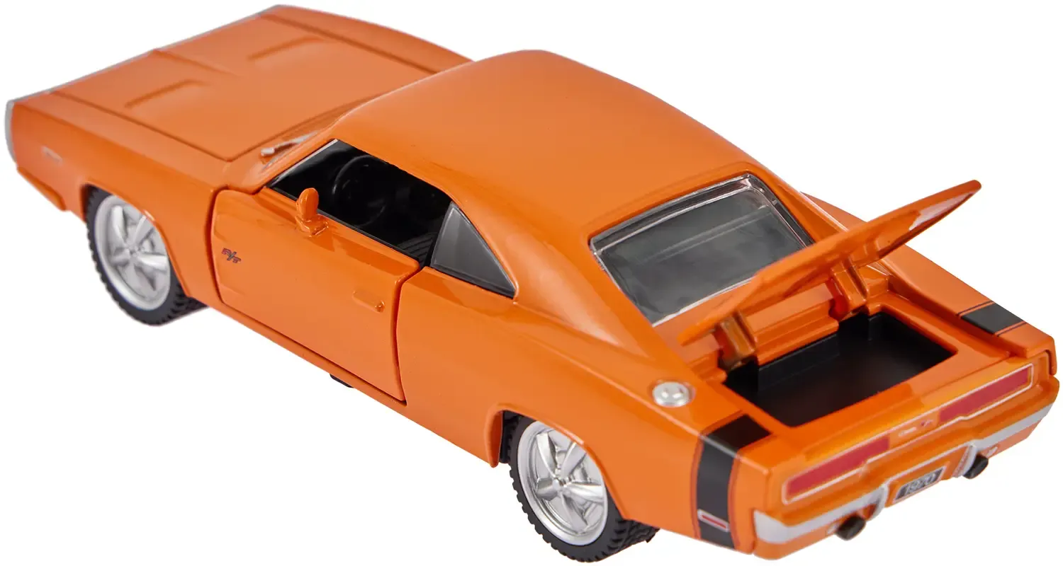 Машинка Rastar 1970 Dodge Charger R/T 1:36 Помаранчевий