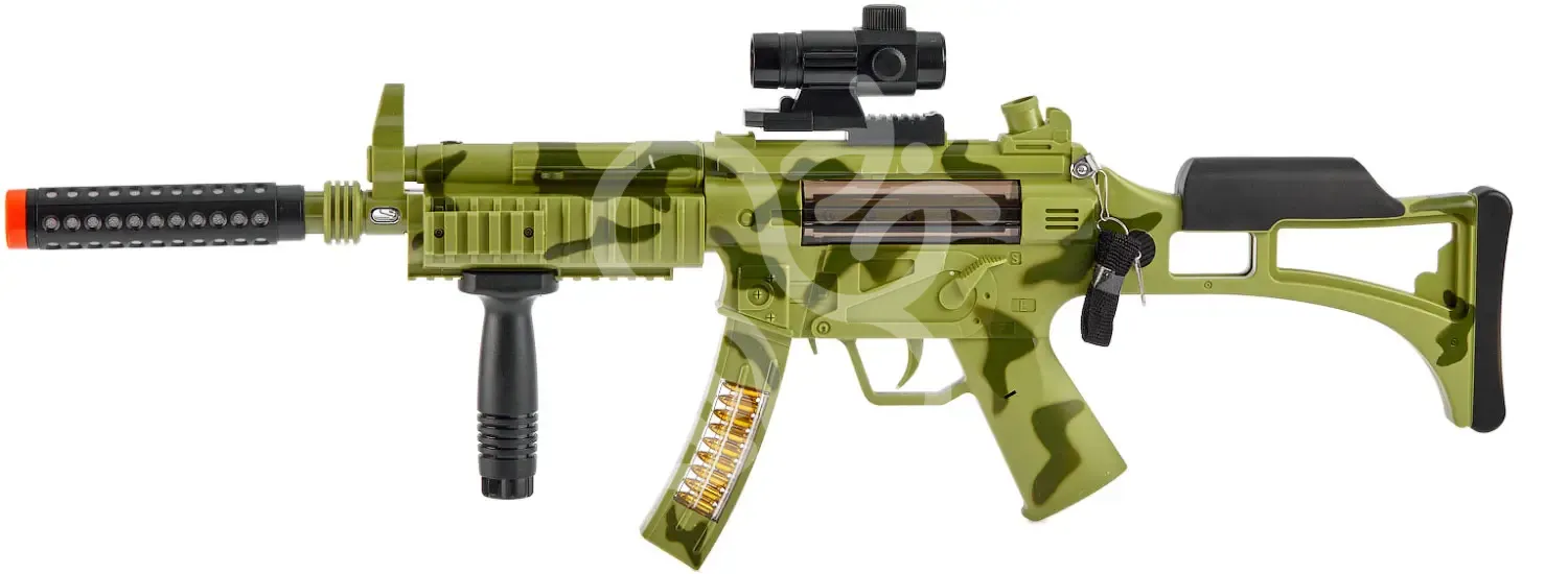 Автомат світло-звуковий ZIPP Toys Швидкий гепард. Колір - камуфляж