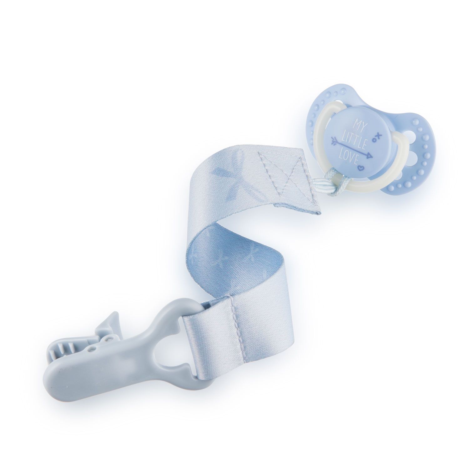 LOVI Ланцюжок до пустушки Baby Shower boy
