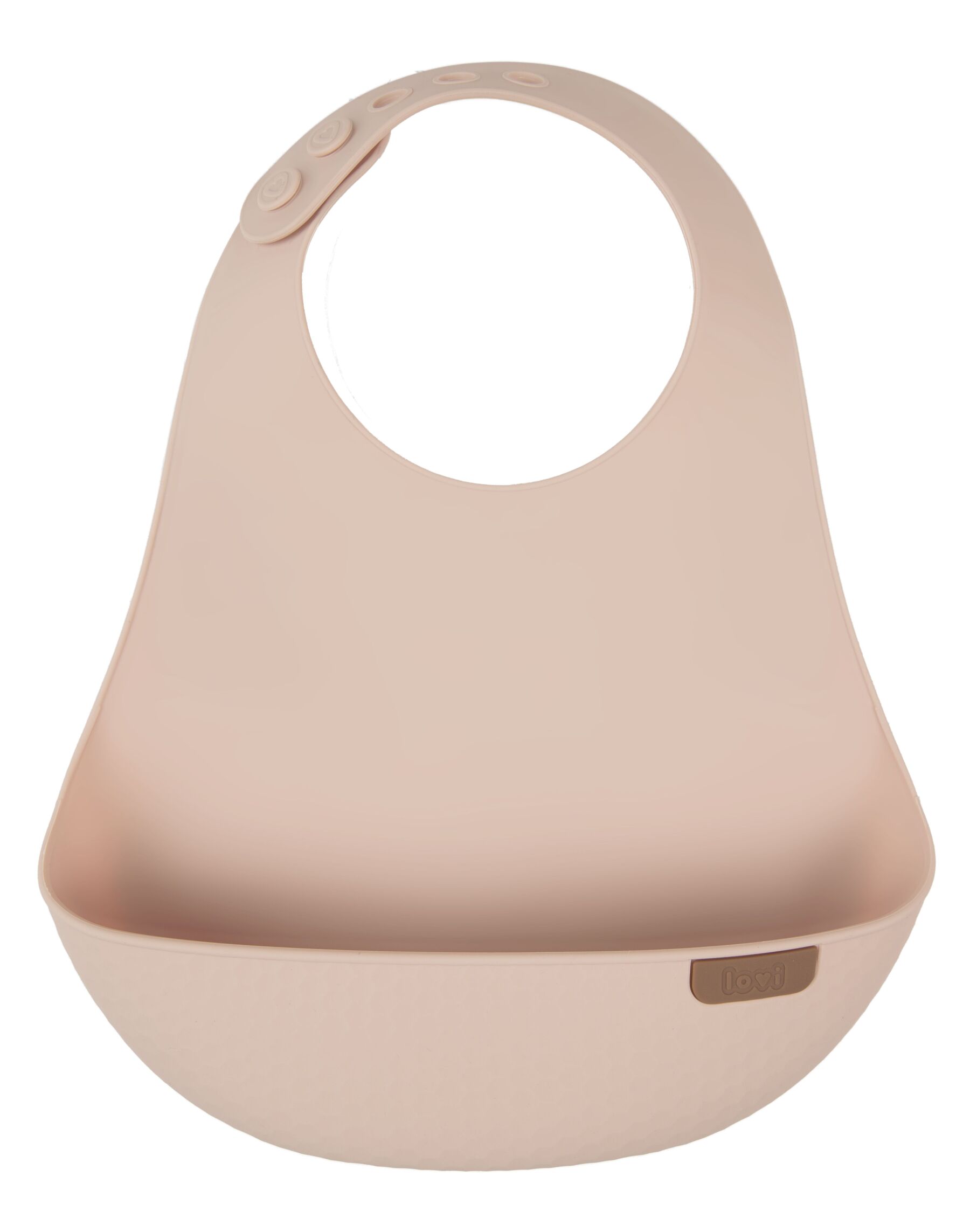 LOVI Слинявчик силіконовий Nude