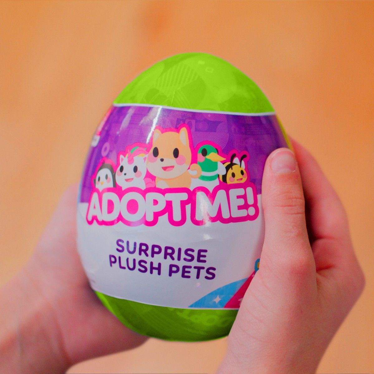 М’яка іграшка-сюрприз в яйці ADOPT ME! S2 - КУМЕДНІ ЗВІРЯТКА (12 видів, в асорт.)