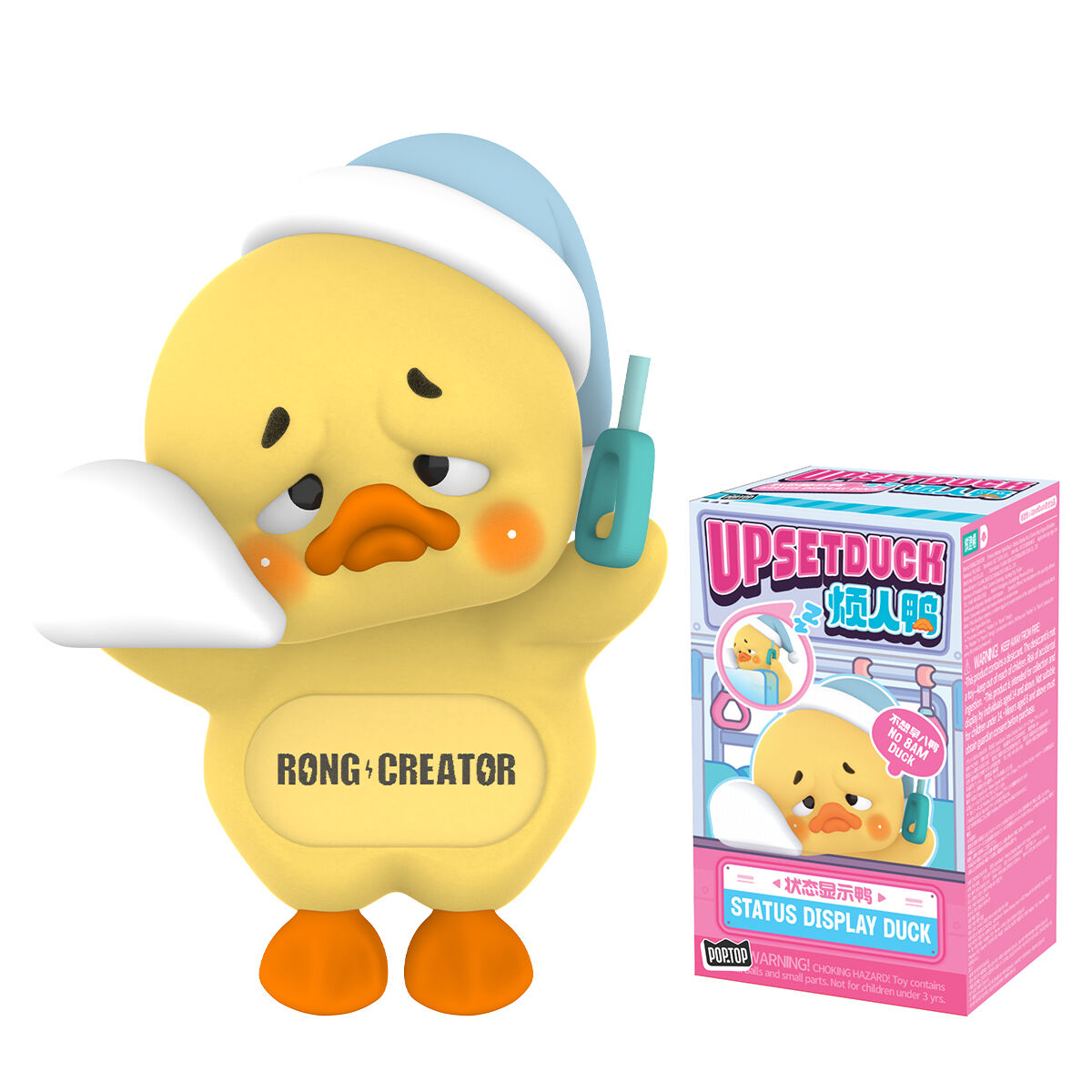 Колекційна фігурка POP TOP 1983toys серії "Upset Duck" - ОСОБЛИВИЙ МУД (у дисп., в ас.)
