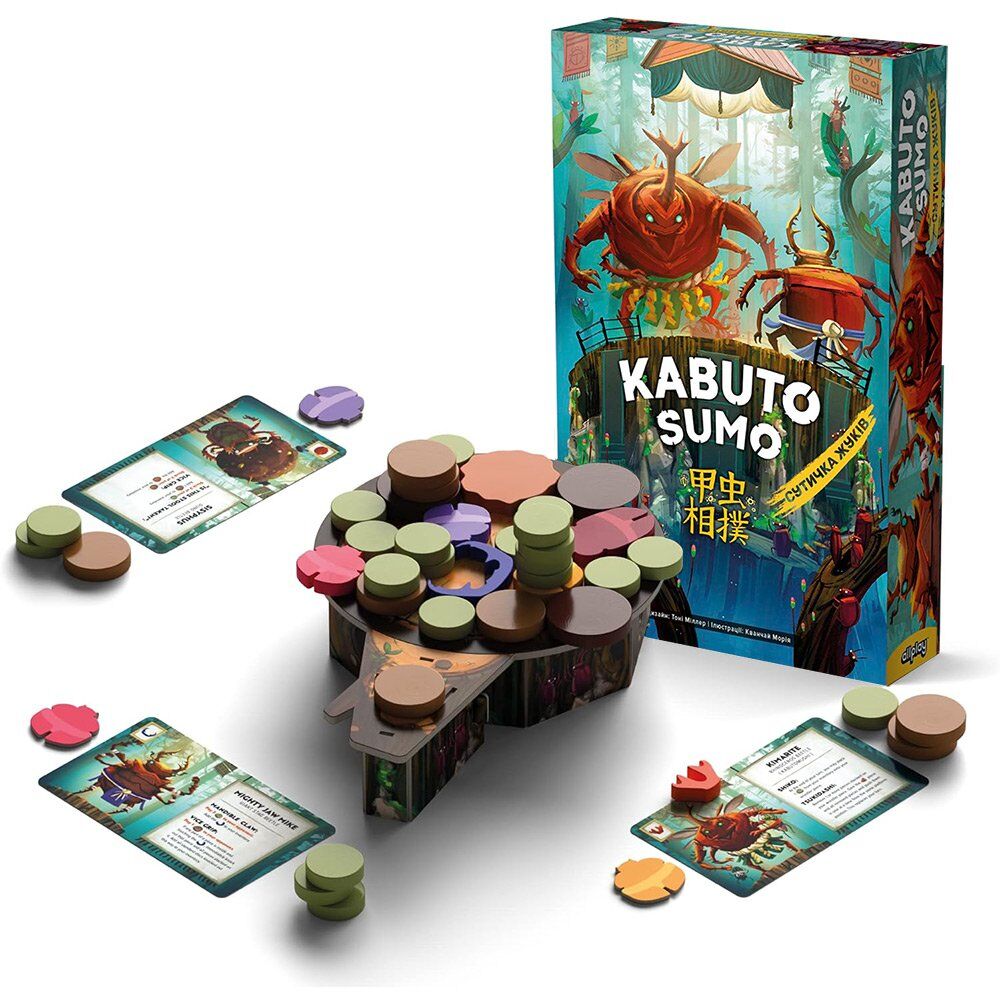 Настільна гра Asmodee Кабуто сумо. Сутичка жуків (ALLKAB01UA)