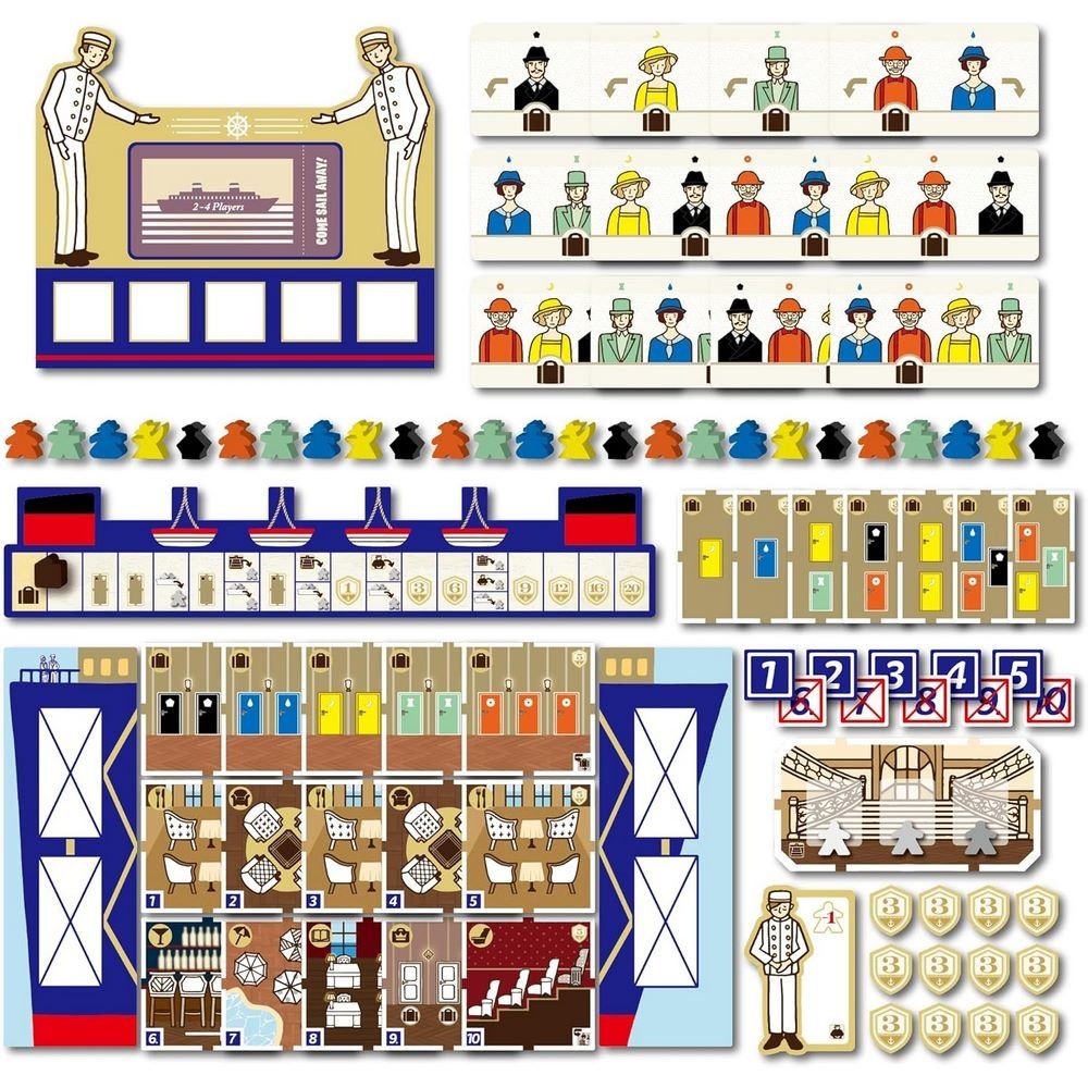 Настільна гра Asmodee France Усі на борт (SASCSA0101UA)