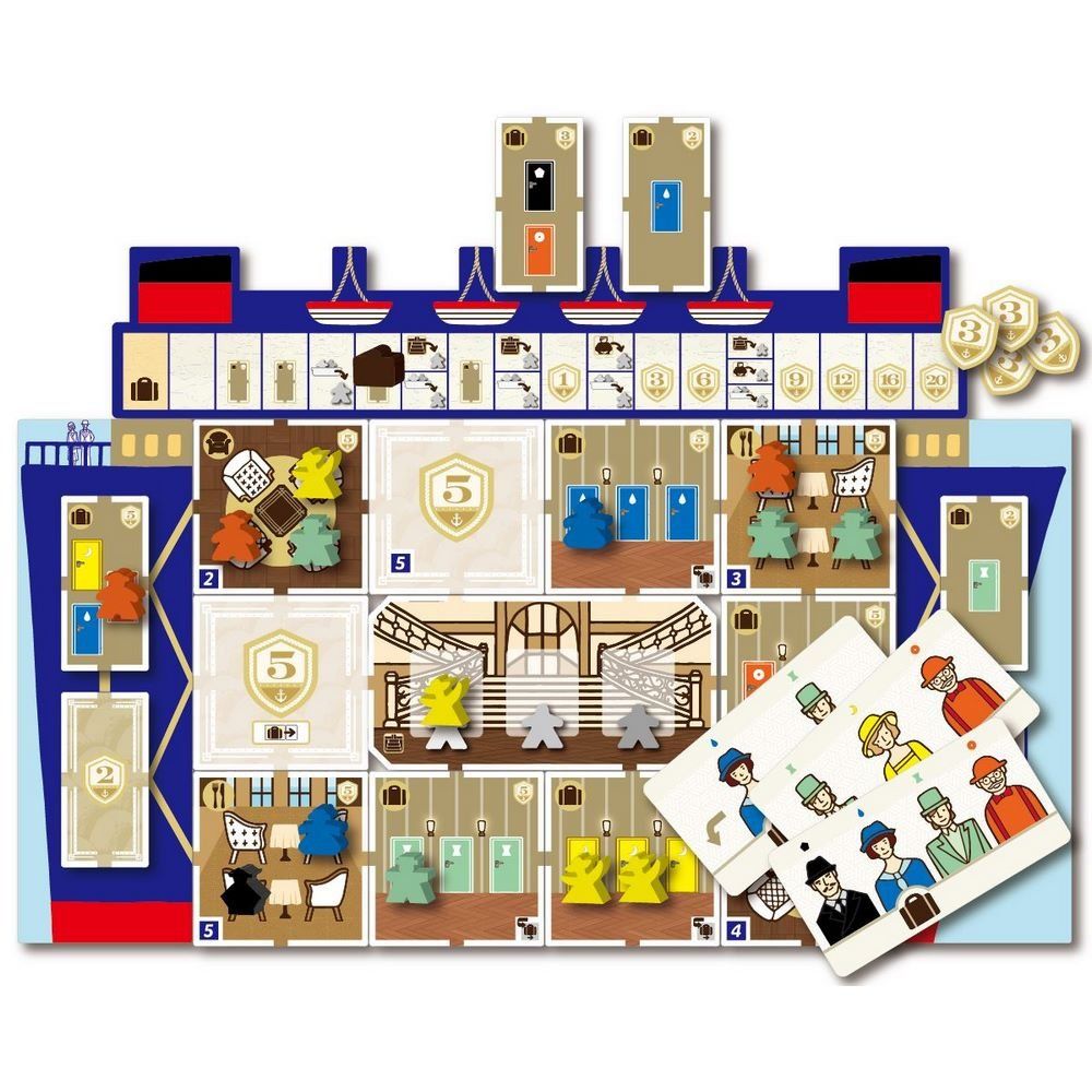 Настільна гра Asmodee France Усі на борт (SASCSA0101UA)