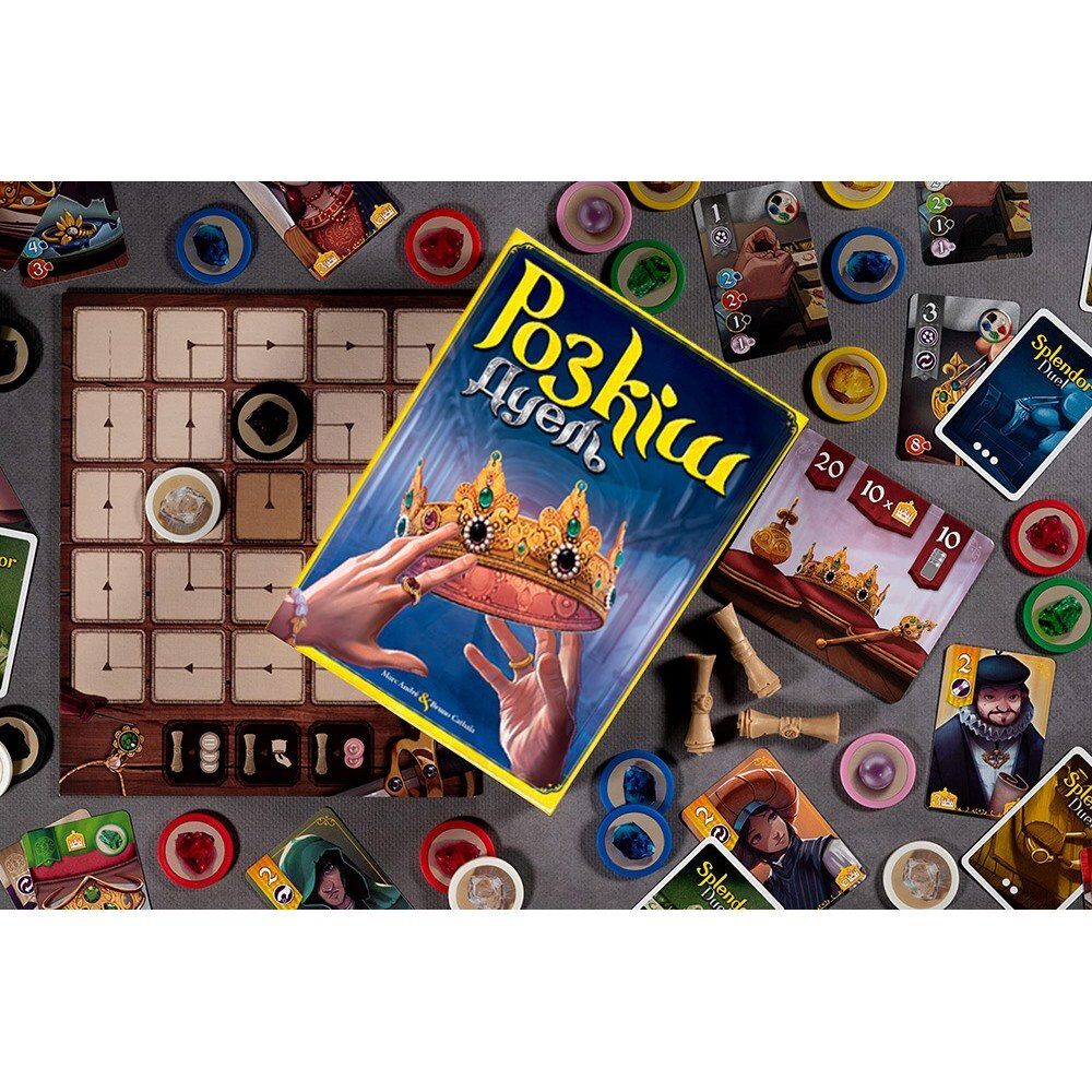 Настільна гра Asmodee Розкіш. Дуель українською (SCSPL2P01UA)
