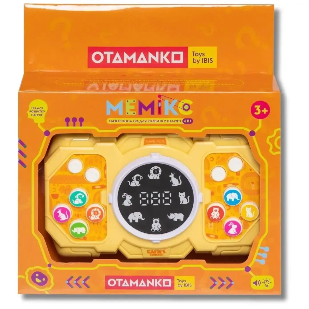 Електронна головоломка OTAMANKO "Мемікс" (Тваринки)