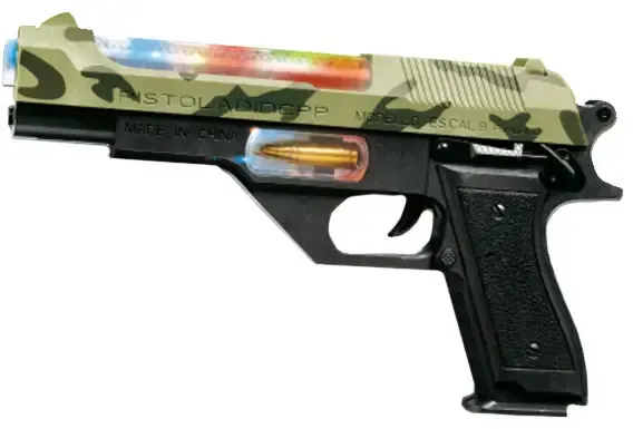 Пістолет світло-звуковий ZIPP Toys Пустельний орел. Колір - камуфляж (5320031)
