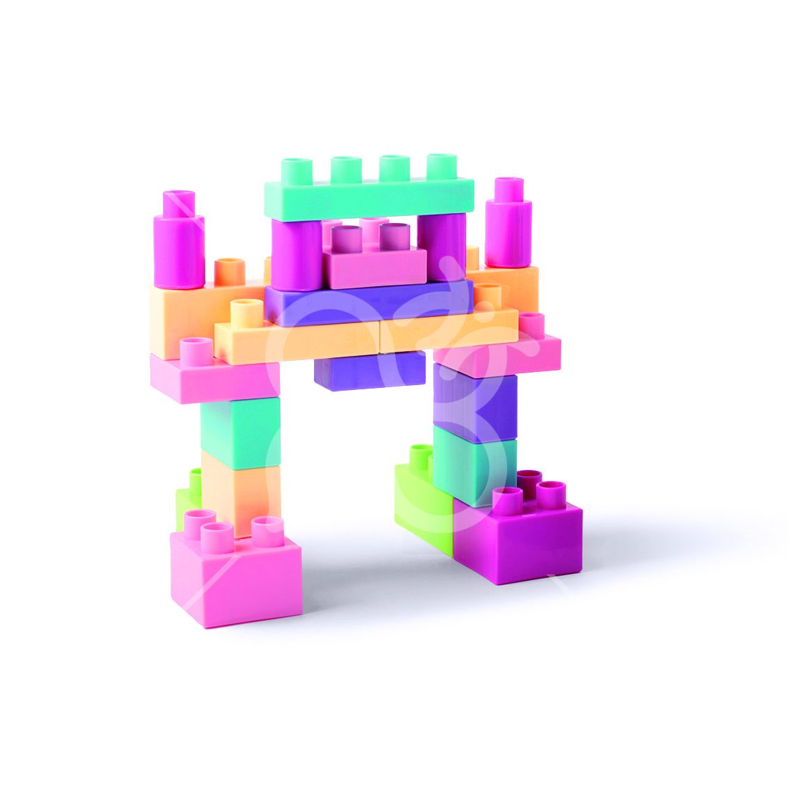 "Kids Blocks" конструктор 50 ел. рожевий