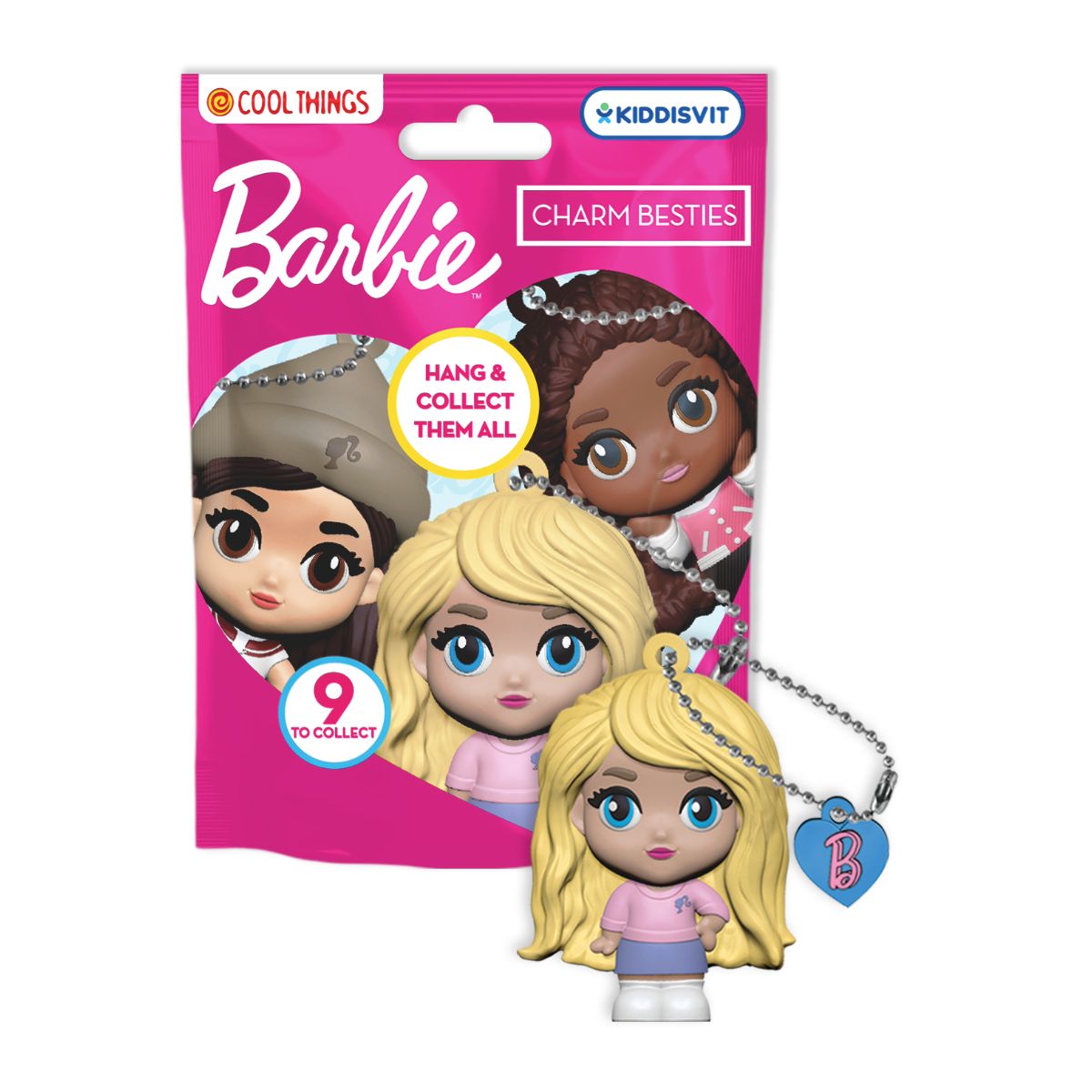 Фігурка-сюрприз на ланцюжку COOL THINGS серії "Barbie" - НАЙКРАЩІ ПОДРУЖКИ
