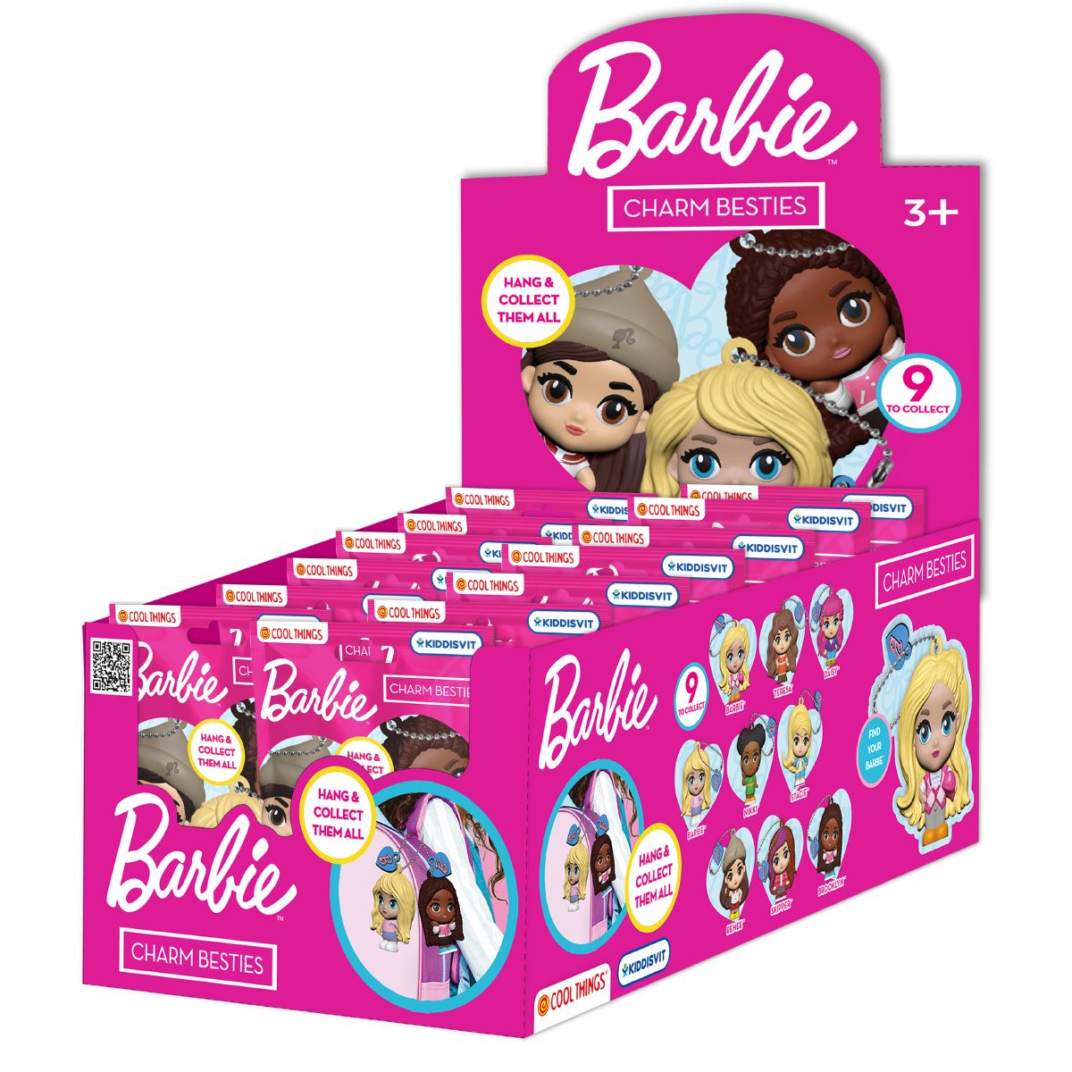 Фігурка-сюрприз на ланцюжку COOL THINGS серії "Barbie" - НАЙКРАЩІ ПОДРУЖКИ