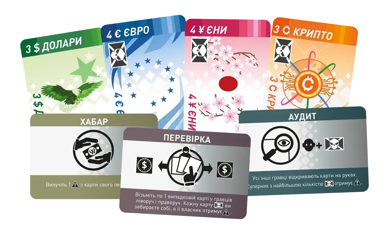 Настільна гра Брудні Гроші (Dirty Money: The Money Laundering Game)