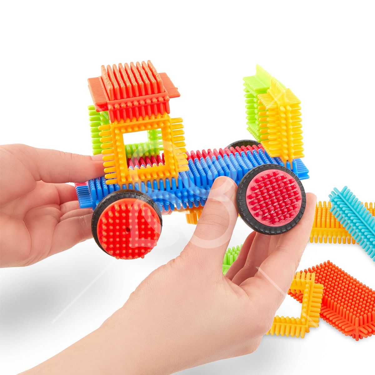 Конструктор серії Bristle Blocks - БУДІВЕЛЬНИК (36 деталей, у коробці)