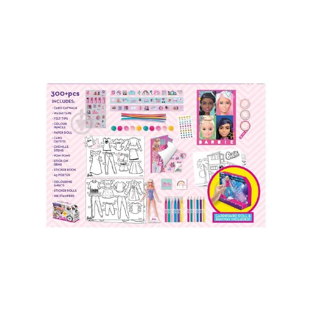 Набір для творчості Bladez Toyz Barbie 300 елементів BTBA-C08
