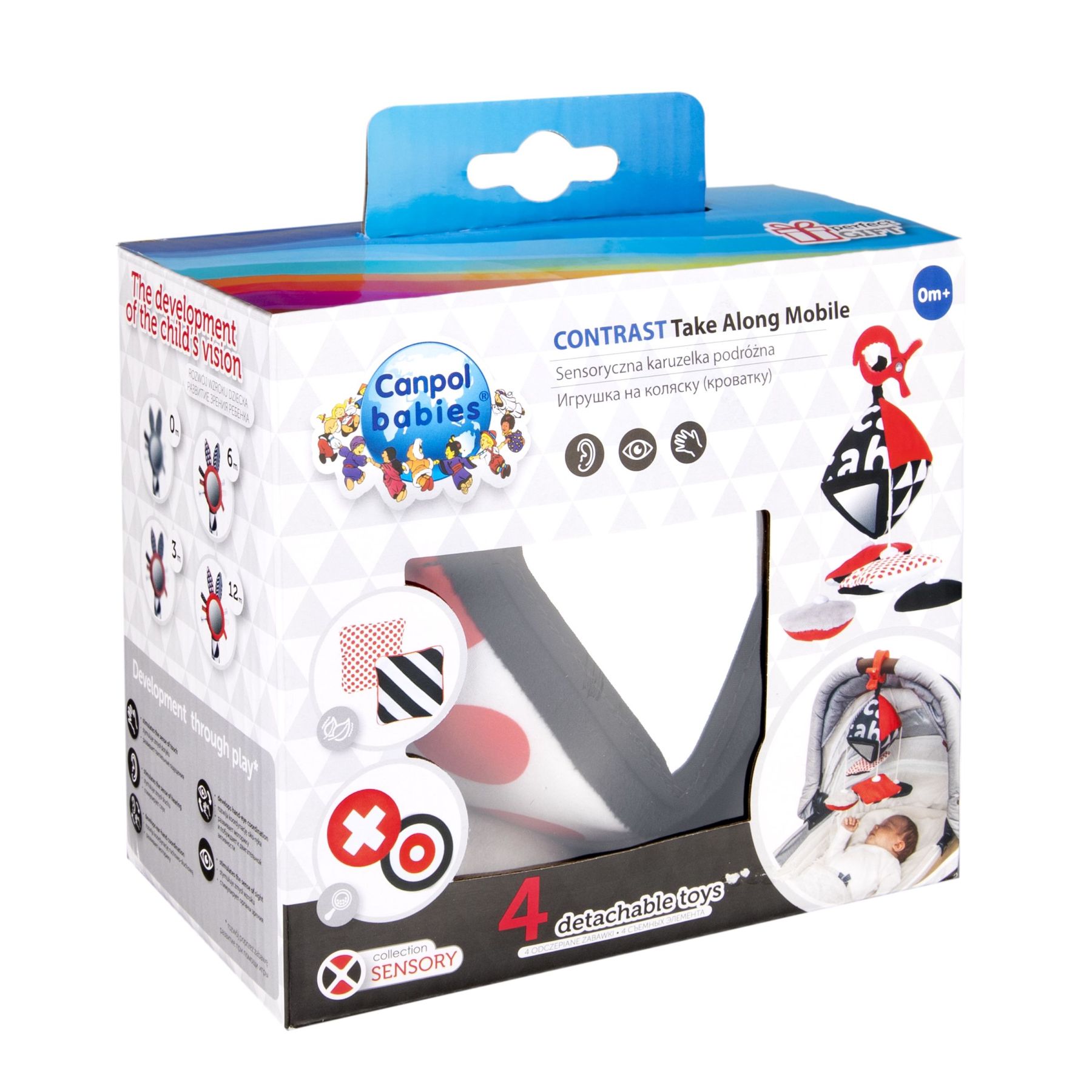 Canpol babies Карусель для подорожей Sensory Toys