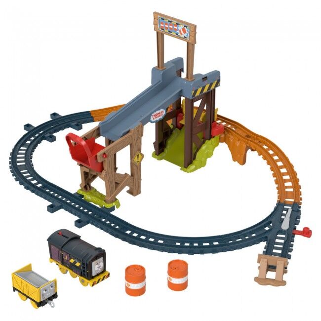 Ігровий набір Thomas and Friends Пригоди Дизеля на будівництві (JBW20)
