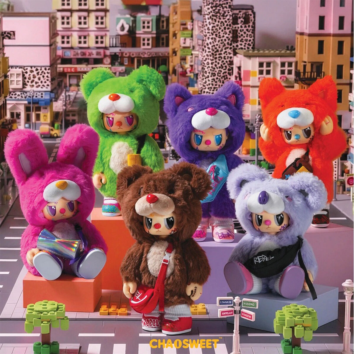 Колекційна іграшка POP TOP Rebel Bear серії "Find A Bag" - КУЛ БОЙ (у дисп., в ас.)