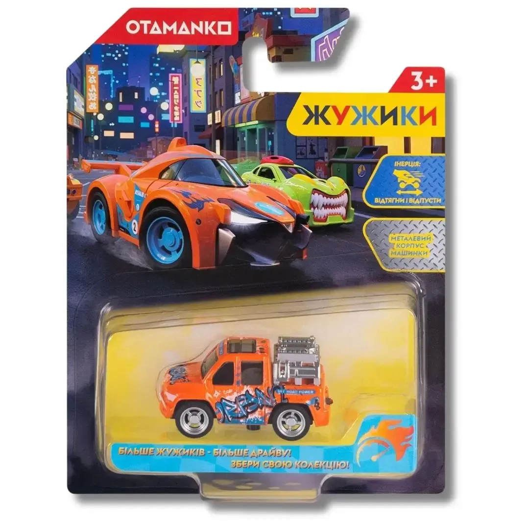 Машинка OTAMANKO Жужики Оффроад Помаранчевий