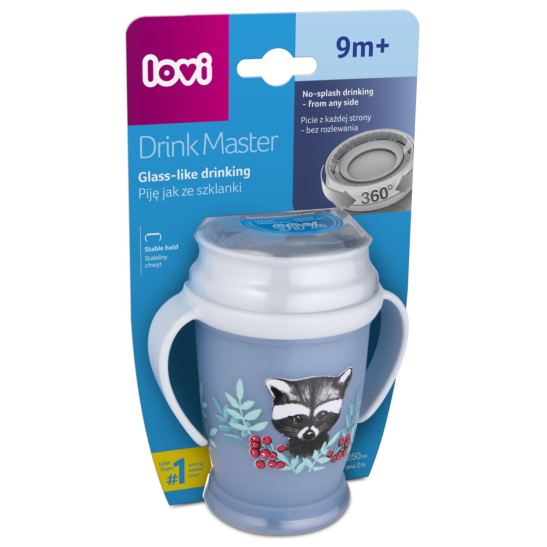 LOVI Кружка 360 Drink Master 250 мл Wild Soul Boy