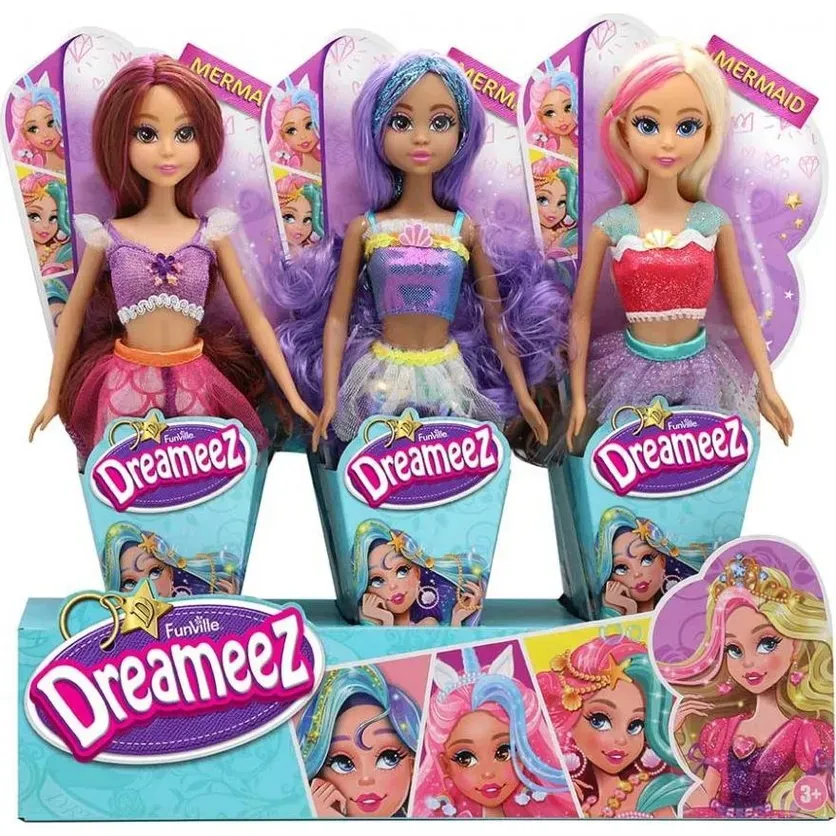 Лялька Dreameez Русалонька 29 см в асортименті FV81039