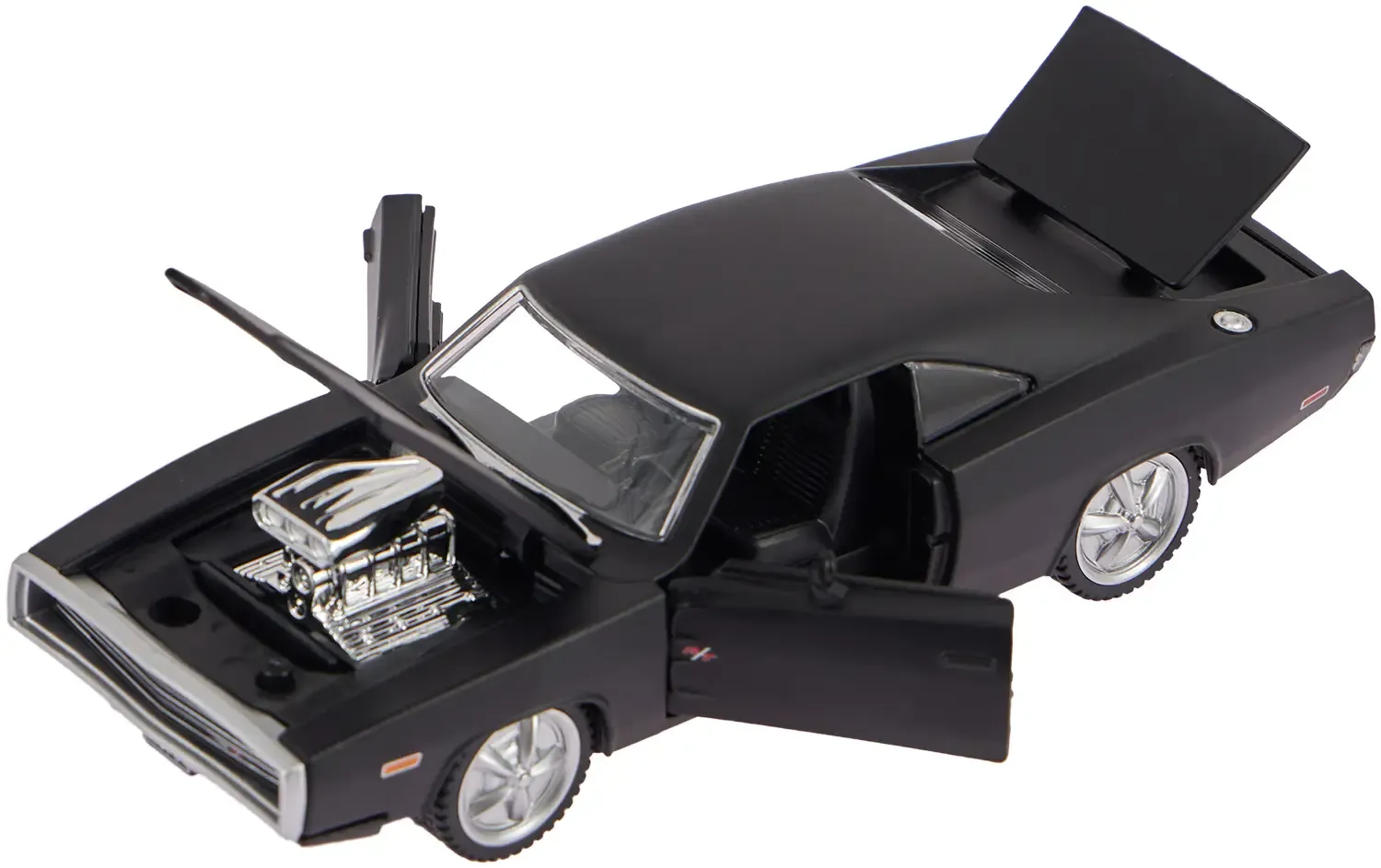 Машинка Rastar 1970 Dodge Charger R/T 1:36 Чорний