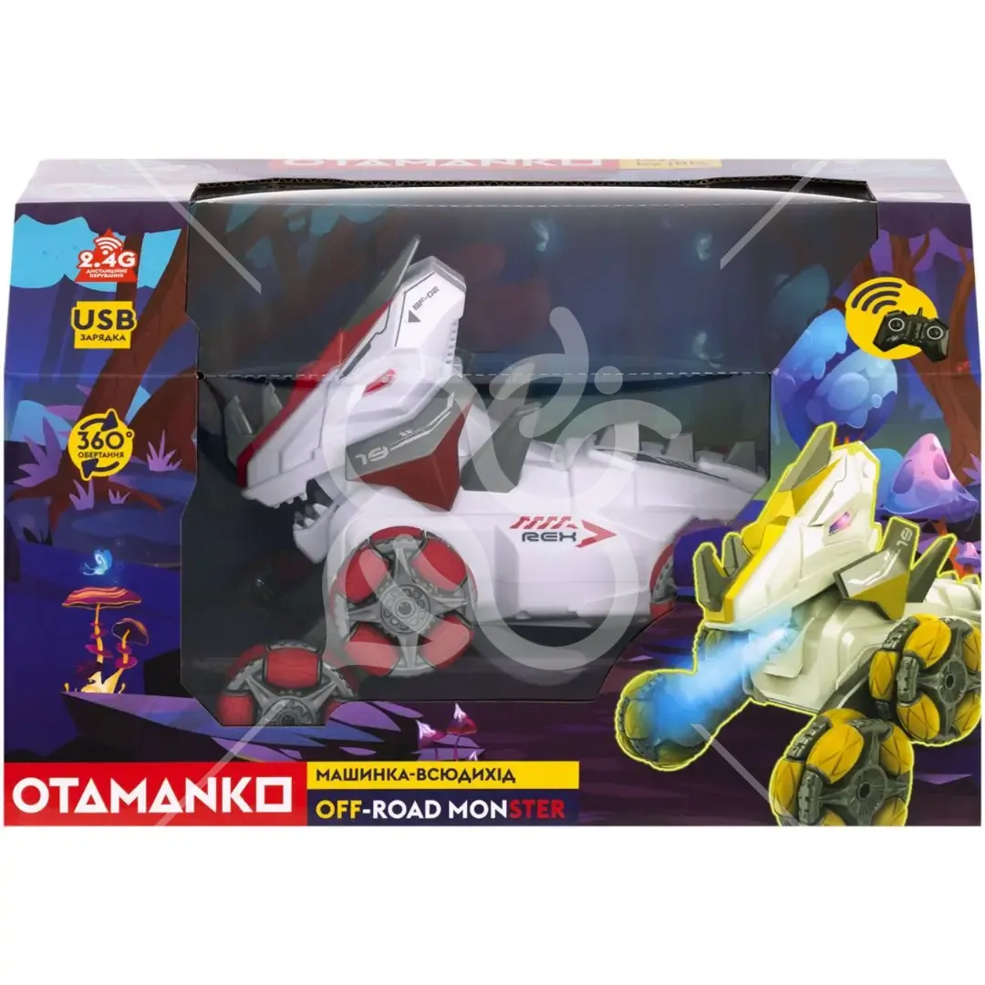 Машинка OTAMANKO Трюковий всюдихід OFF-ROAD MONSTER Червоний