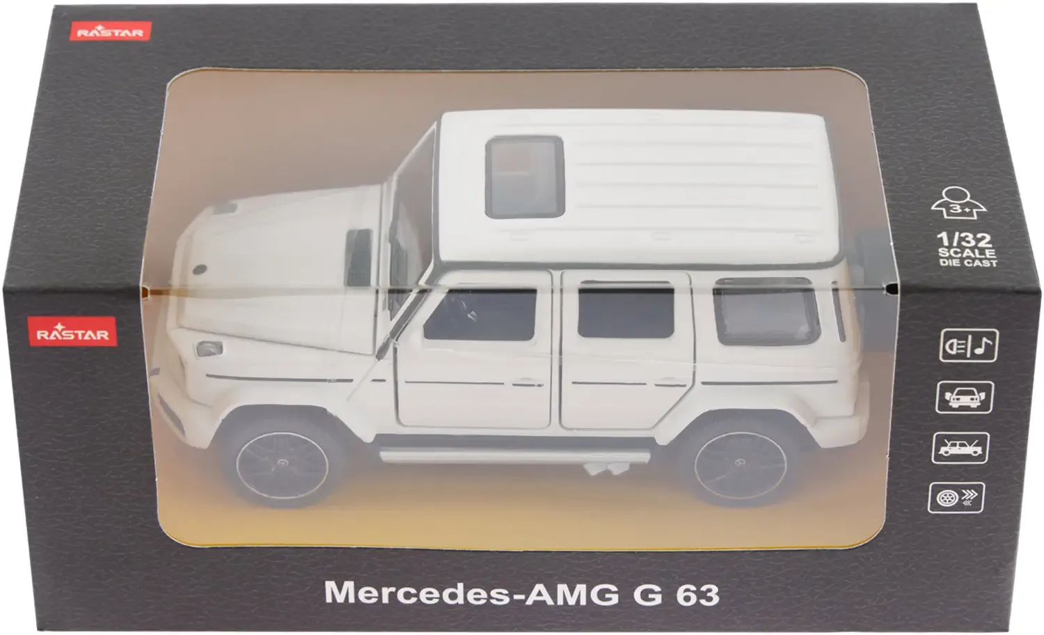 Машинка Rastar Mercedes-Benz AMG G63 1:32 Білий