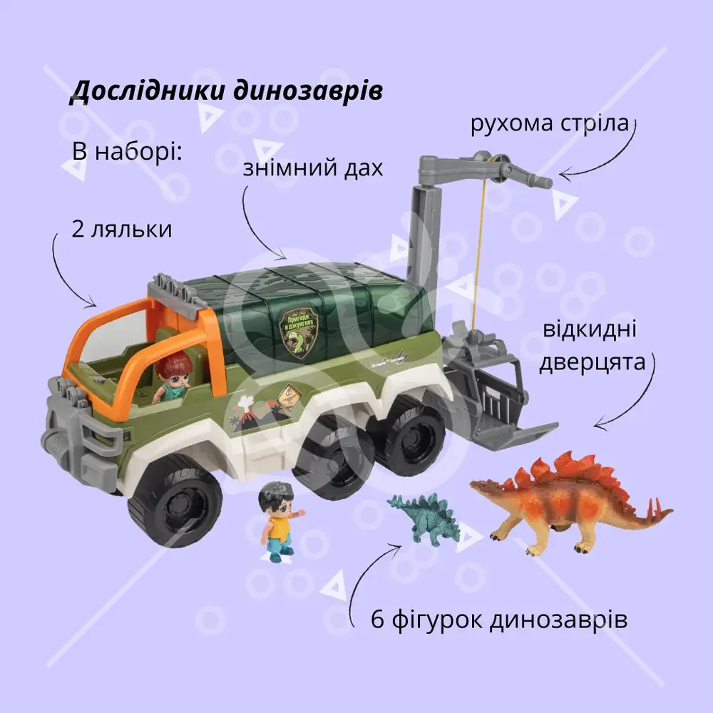 Ігровий набір OTAMANKO Дослідники динозаврів