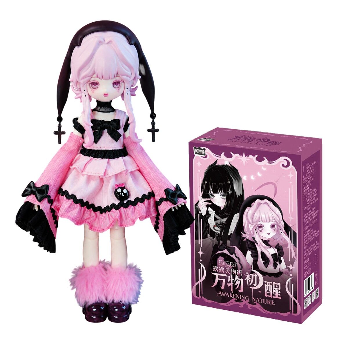 Колекційна лялька BJD POP TOP Lucky Emma серії "Happy Engine" - ЕЛЬФІЙКИ ЛУЛУ: ПРОБУДЖЕННЯ ПРИРОДИ (у дисп., в ас.)