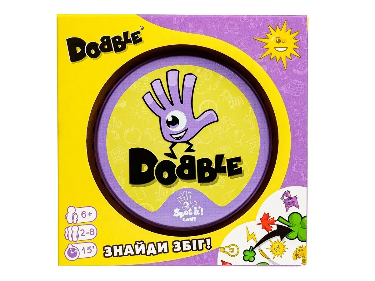 Настільна гра Ігромаг Доббль (Dobble, Spot It!) (укр.) (DOBB01UA)